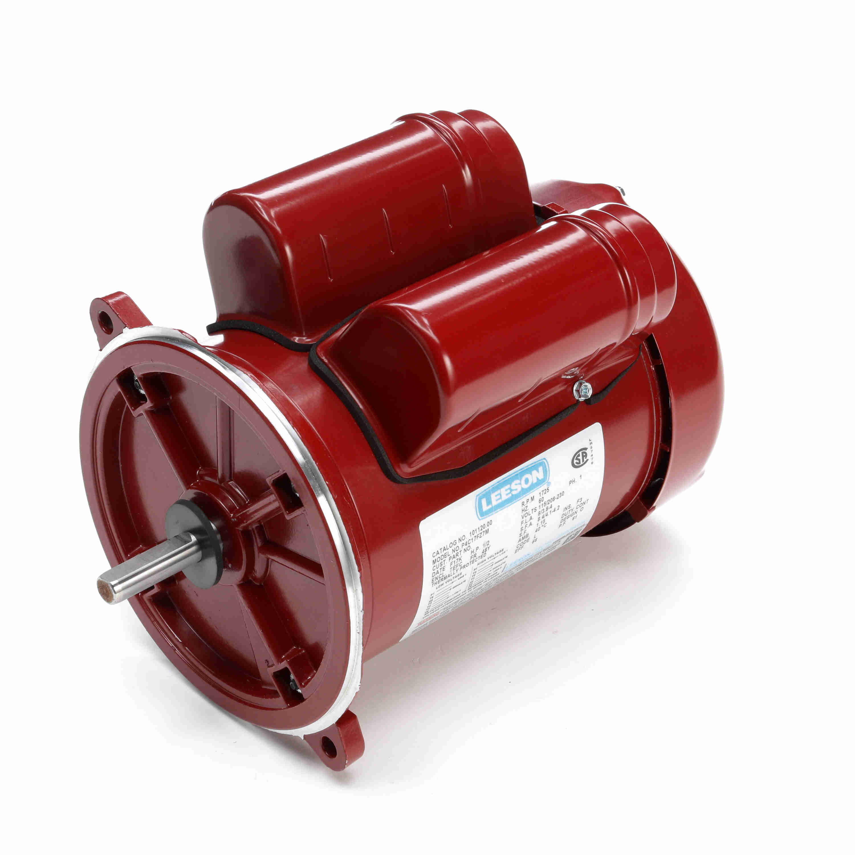 1/2HP Leeson Ag-Duty Feed-Auger Drive Electric Motor