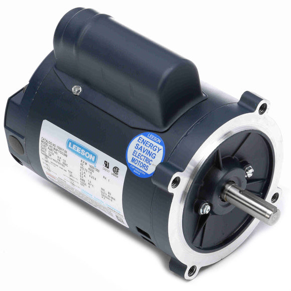 102017.00 Leeson 1/3HP Instant Reversing Electric Motor, 1625/1350RPM