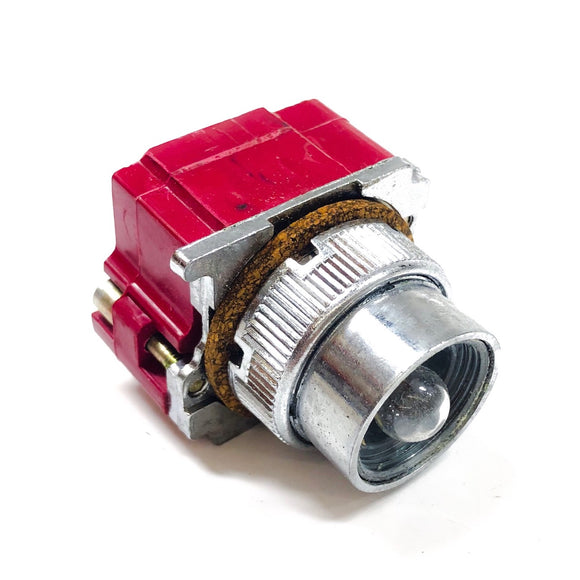 10250T-A161 Cuttler Hammer Indicator Light, 120Vac, 50/60Hz, 6.3 Volt