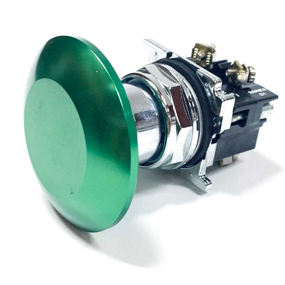 10250T33G Eaton Jumbo Mushroom Push-Button, Green