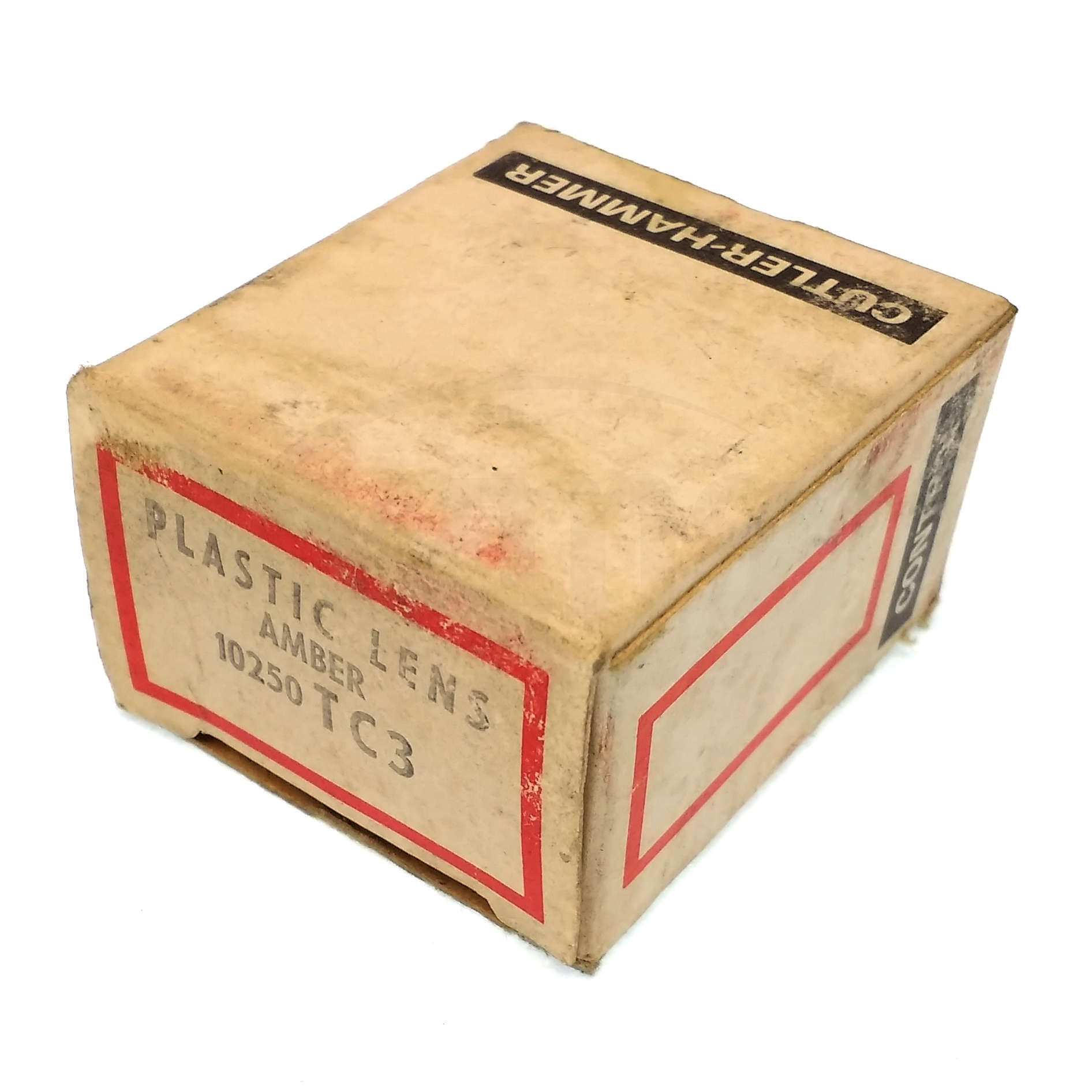 10250TC3 Cutler-Hammer Plastic Lens, Amber