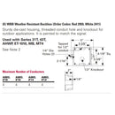 102959 Cooper Wheelock WBB-R Weather Resistant Backbox-2