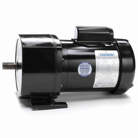 107002.00 Leeson 1/4HP Parallel Shaft AC Gearmotor, 26 RPM - 0