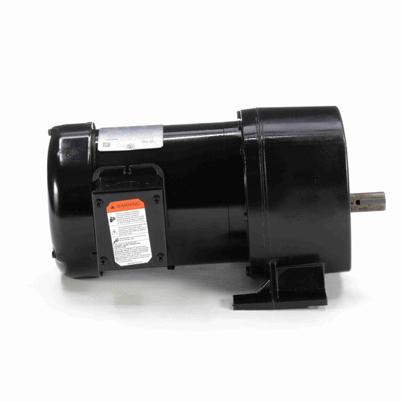 107029.00 Leeson 1/3HP Parallel Shaft AC Gearmotor, 91 RPM
