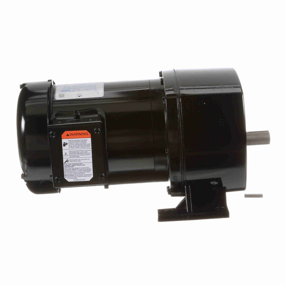 107031.00 Leeson 1/3HP Parallel Shaft AC Gearmotor, 288RPM