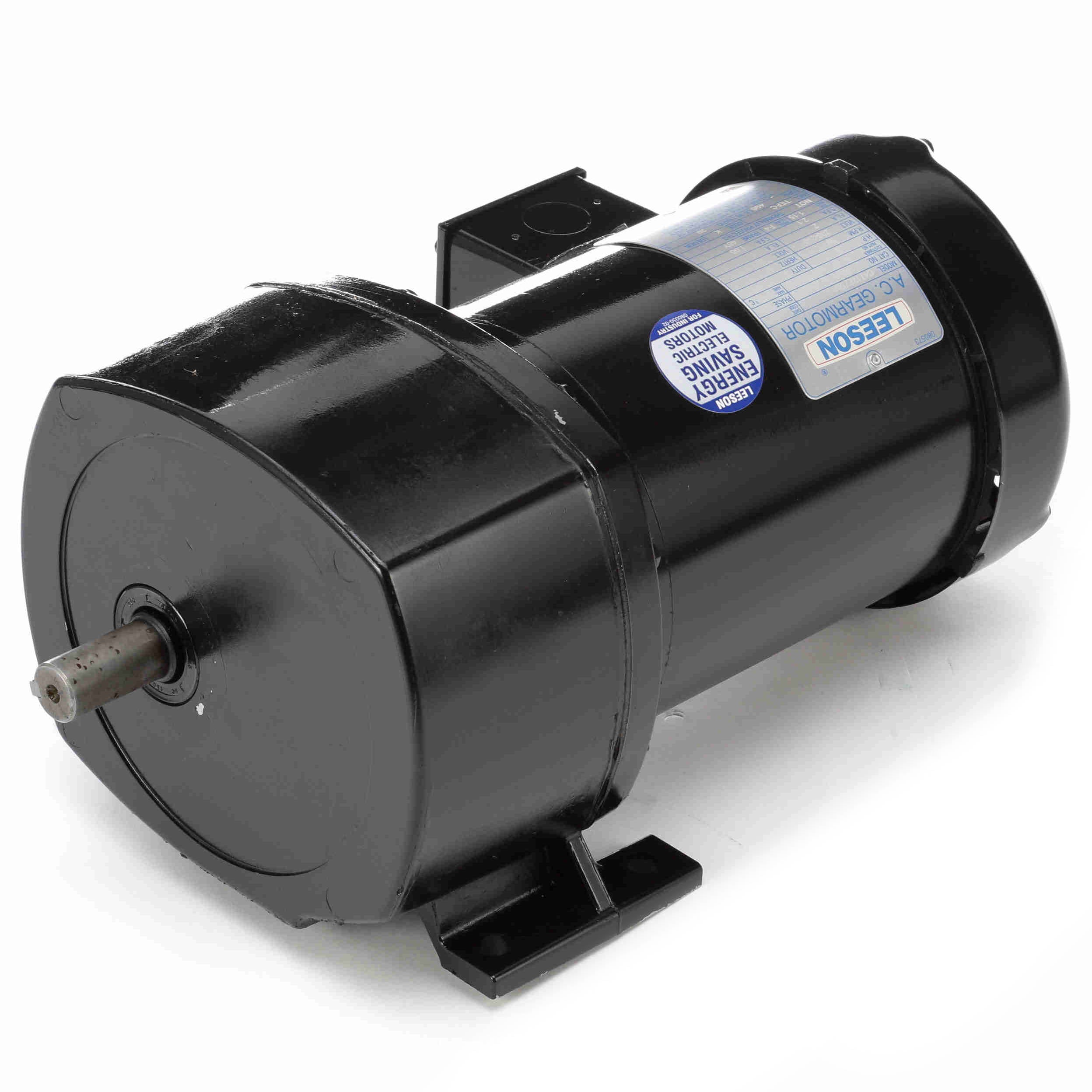 107034.00 Leeson 1/2HP Parallel Shaft AC Gearmotor, 59RPM