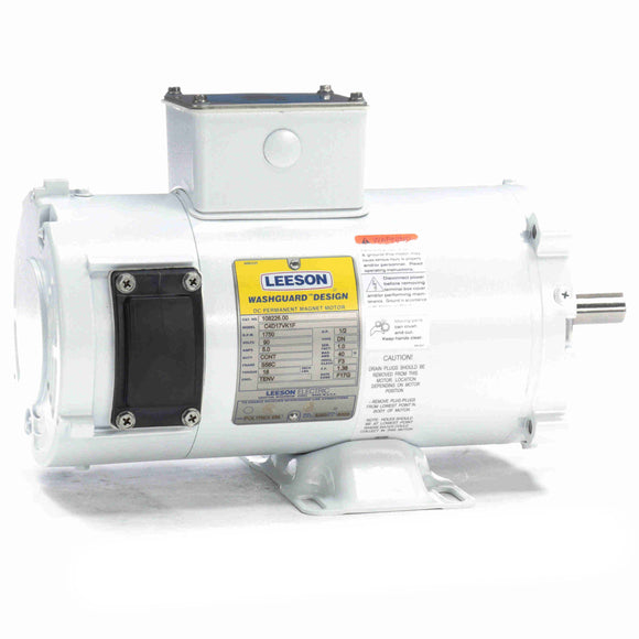 108226.00 Leeson 1/2HP Washguard DC Electric Motor, 1750 RPM