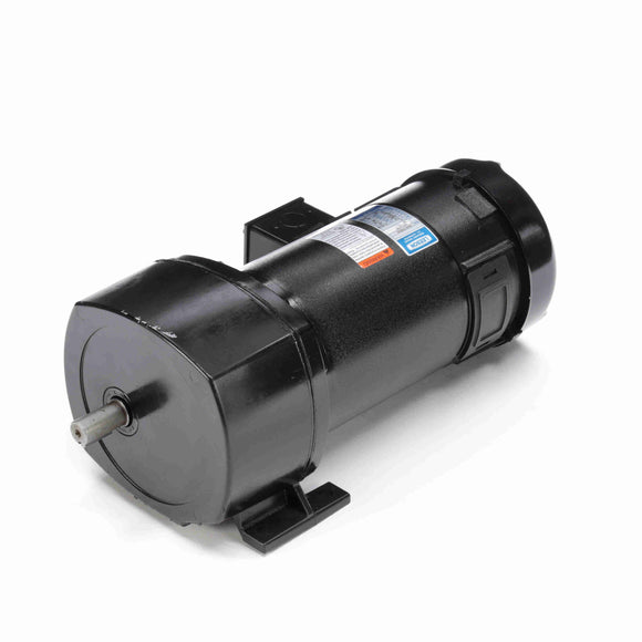 108709.00 Leeson 0.50HP Parallel Shaft DC Gearmotor, 42RPM