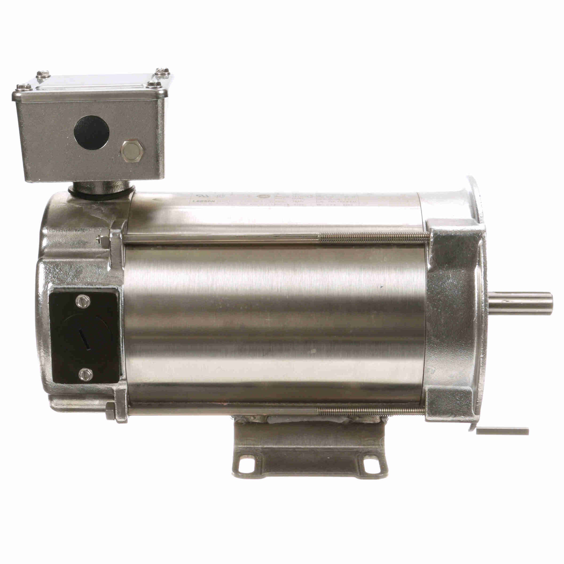 109067.00 Leeson 0.33HP Washguard All-Stainless DC Electric Motor, 1750RPM