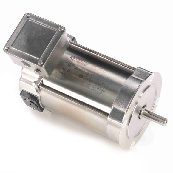 109078.00 Leeson 0.25HP Washguard DC Electric Motor, 1750RPM