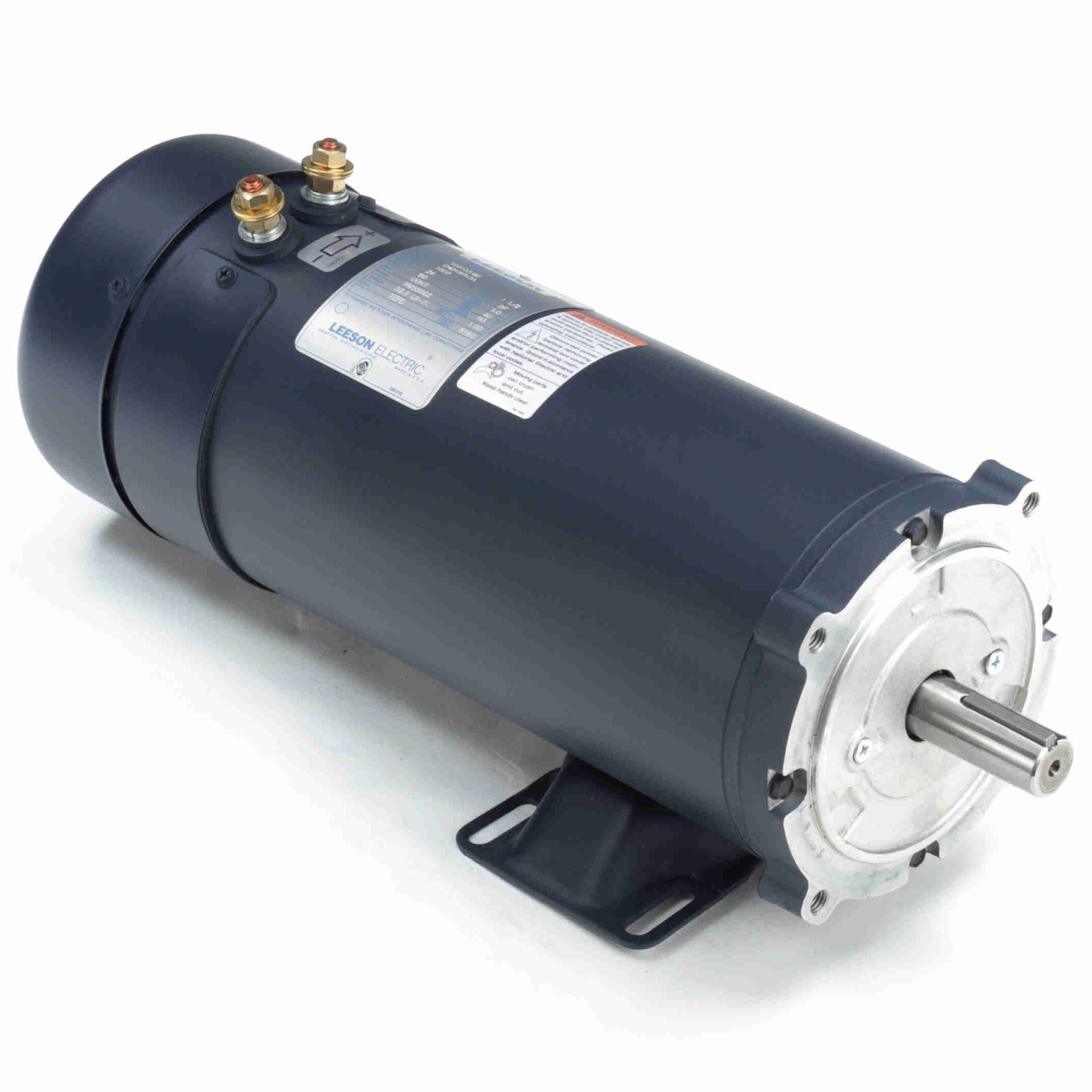 109103.00 Leeson 1.5HP Low Voltage DC Electric Motor, 1800RPM