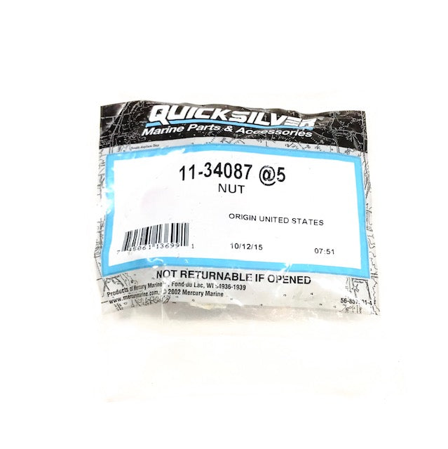 11-34087 Quicksilver Nut - 0