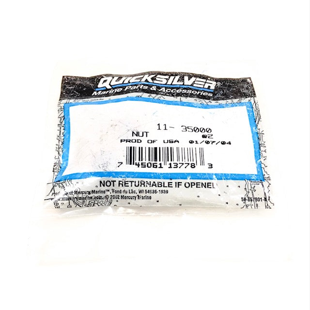 11-35000 Quicksilver Nut - 0