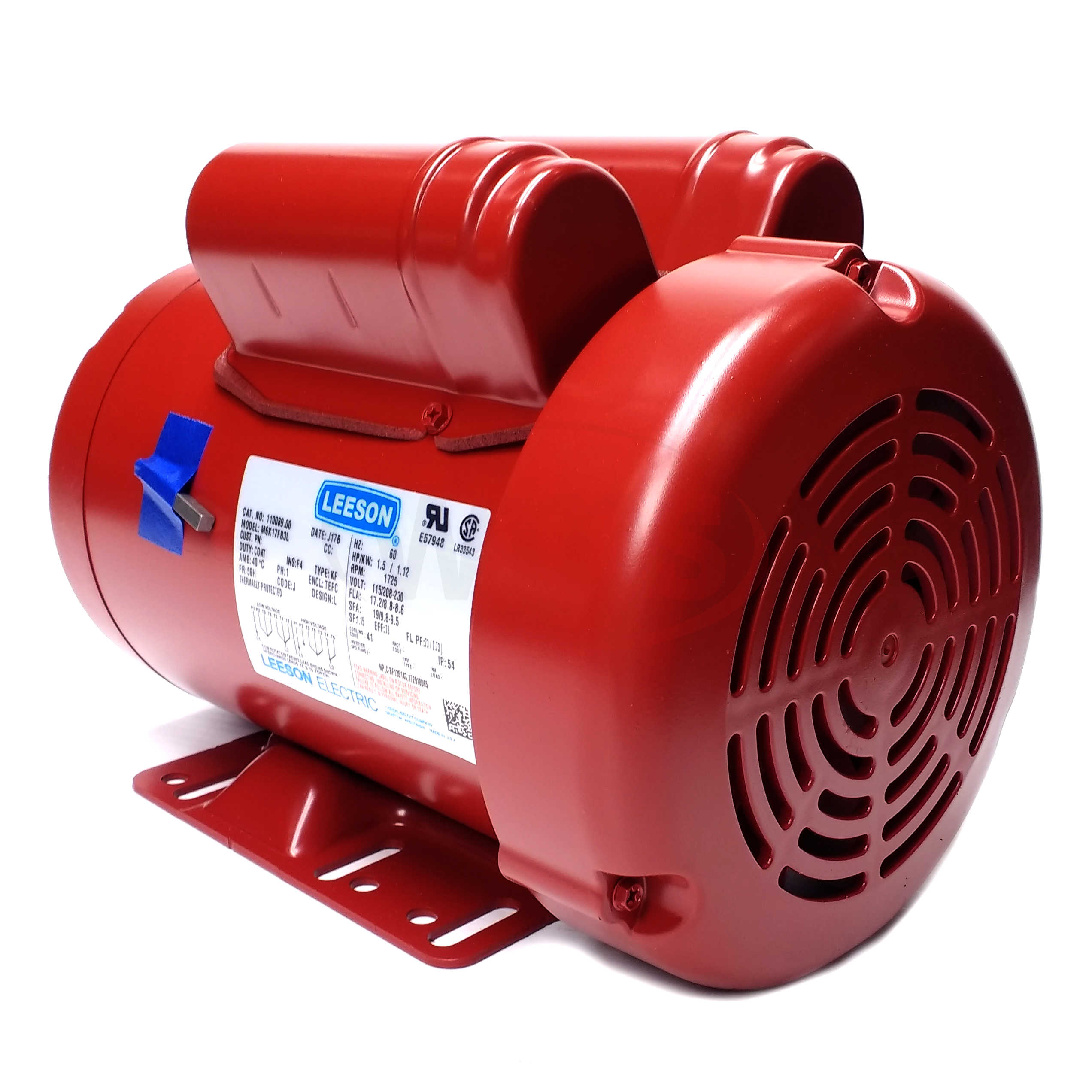 1.5HP Leeson Farm Duty/General Purpose Electric Motor