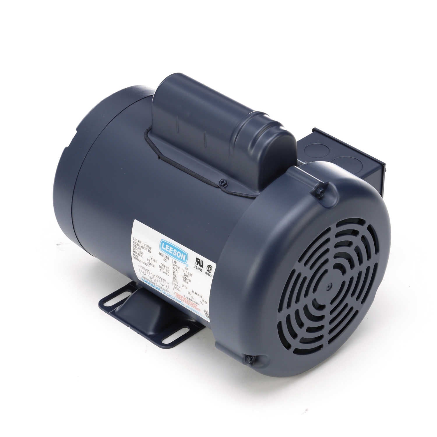 110109.00 Leeson 1.5HP Electric Motor, 3450RPM