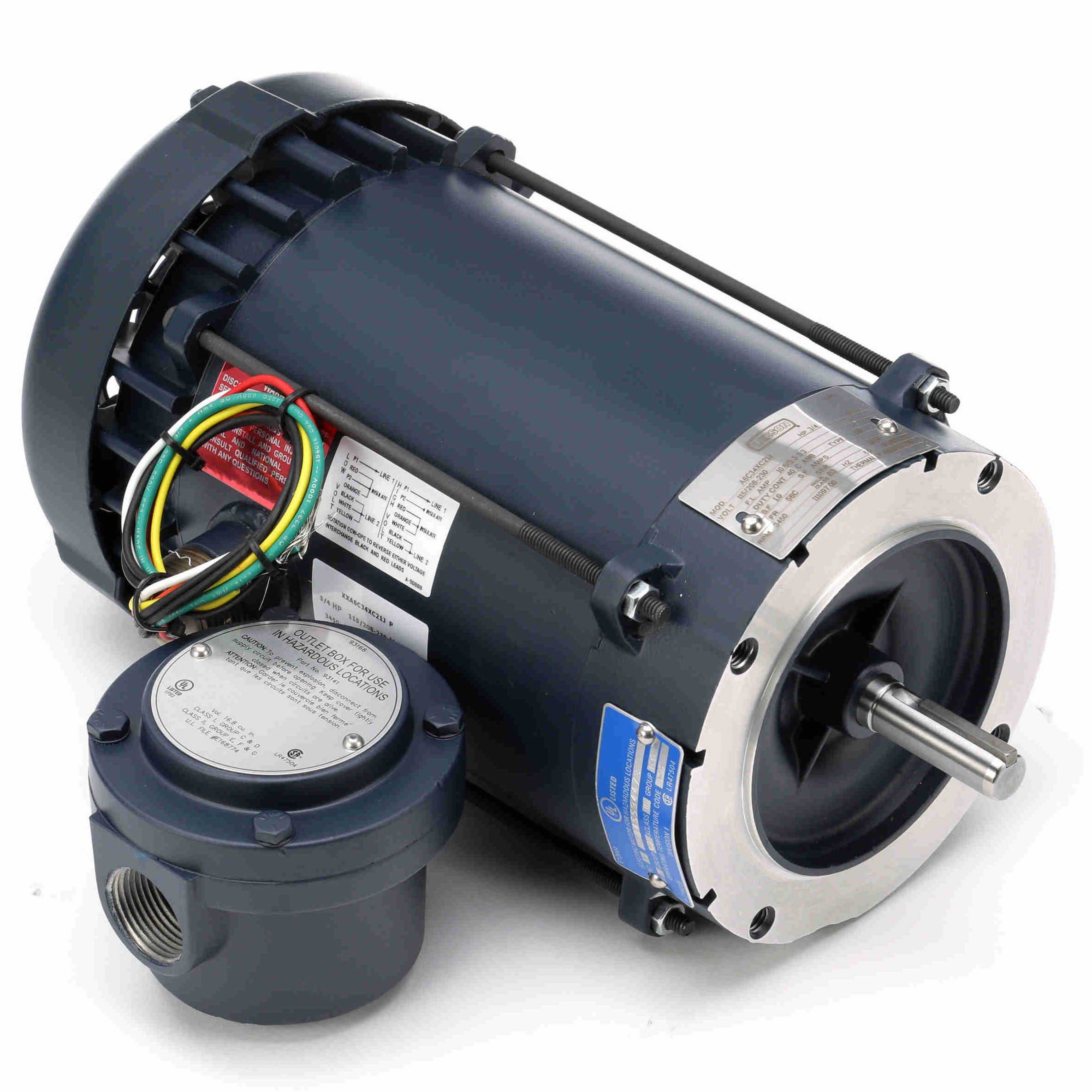 111097.00 Leeson 3/4HP Explosion Proof Electric Motor, 3600RPM