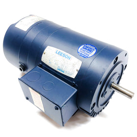 111325.00 Leeson 1/3HP Electric Brake Motor, 1725RPM