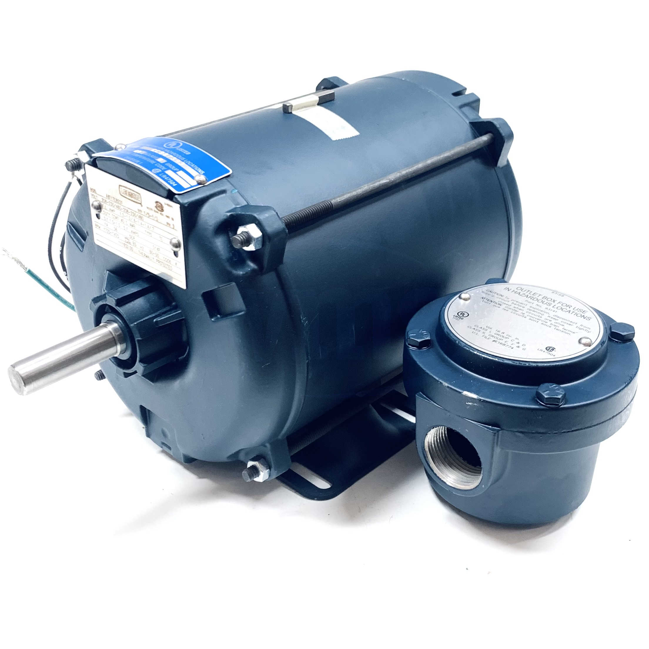 111932.00 Leeson 1/3HP Explosion Proof Motor, 1725-1425RPM