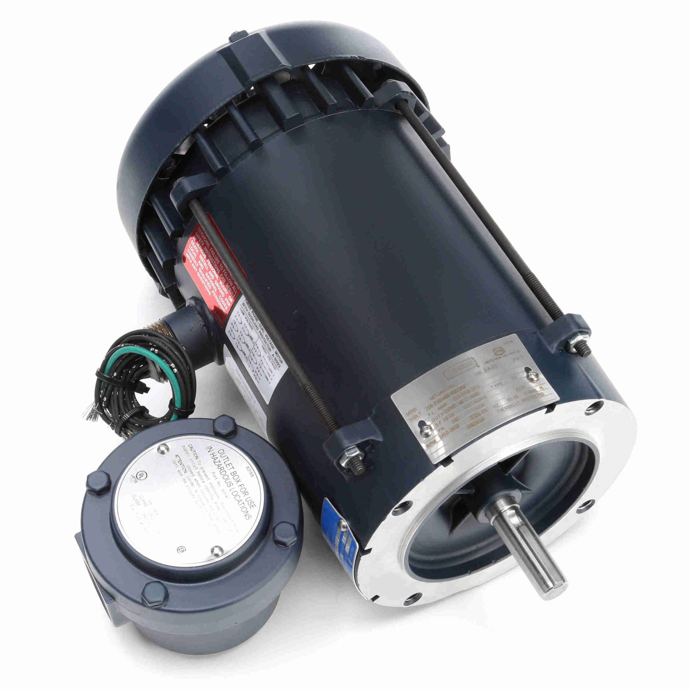 111936.00 Leeson 3/4HP Explosion Proof Electric Motor, 3600RPM