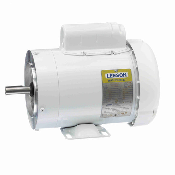 112529.00 Leeson Washguard Motor, 1HP, 1800RPM