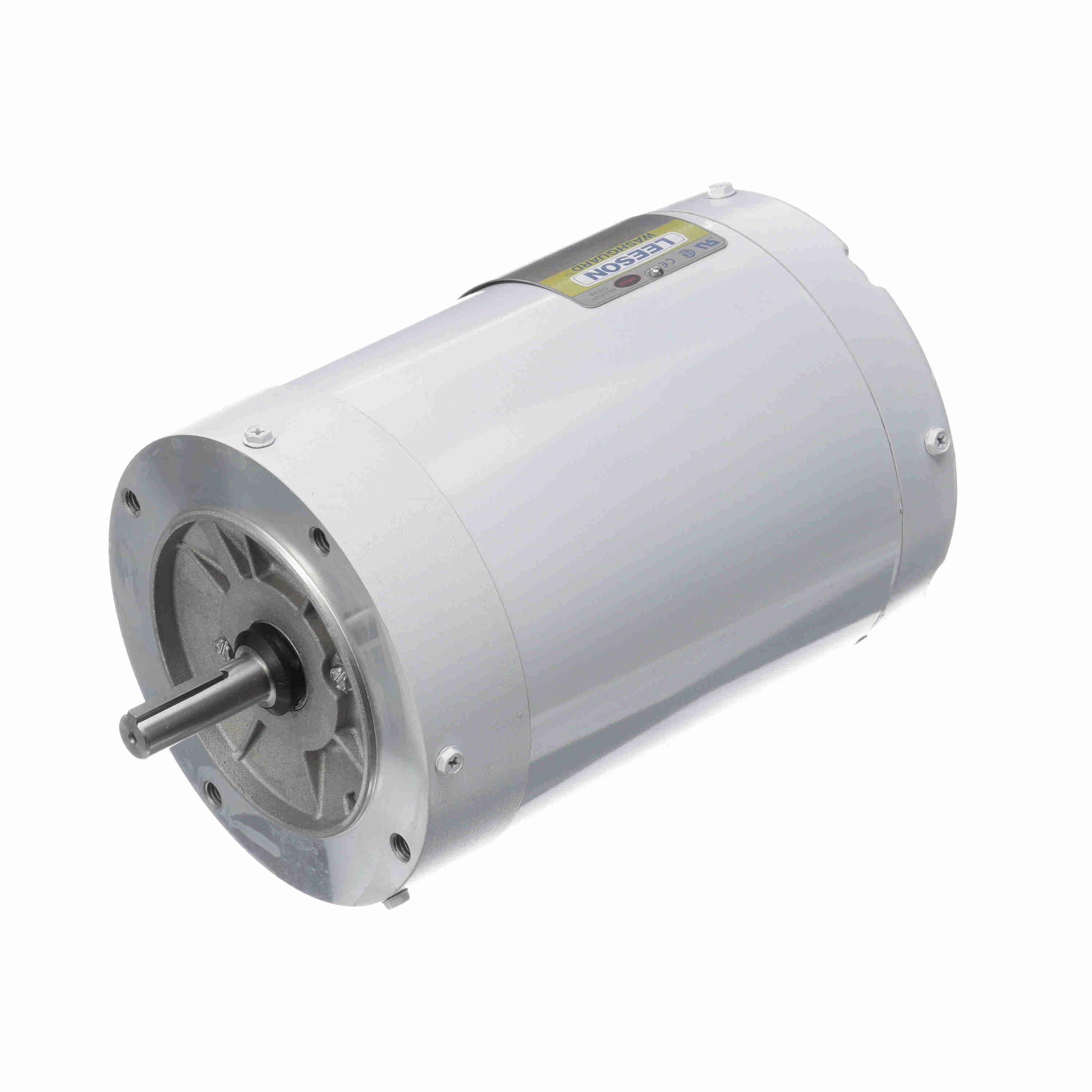 Leeson Washguard Electric Motor, 1 HP, 3600 RPM - 0