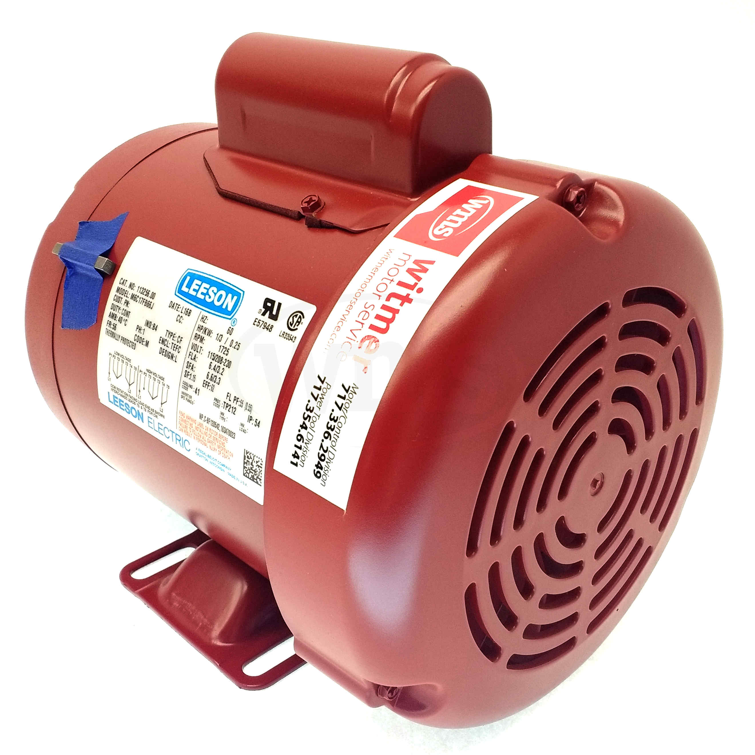 1/3HP Leeson Farm Duty/General Purpose Electric Motor