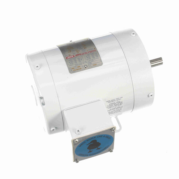 113587.00 Leeson Washguard Motor, 3/4 HP, 1800 RPM
