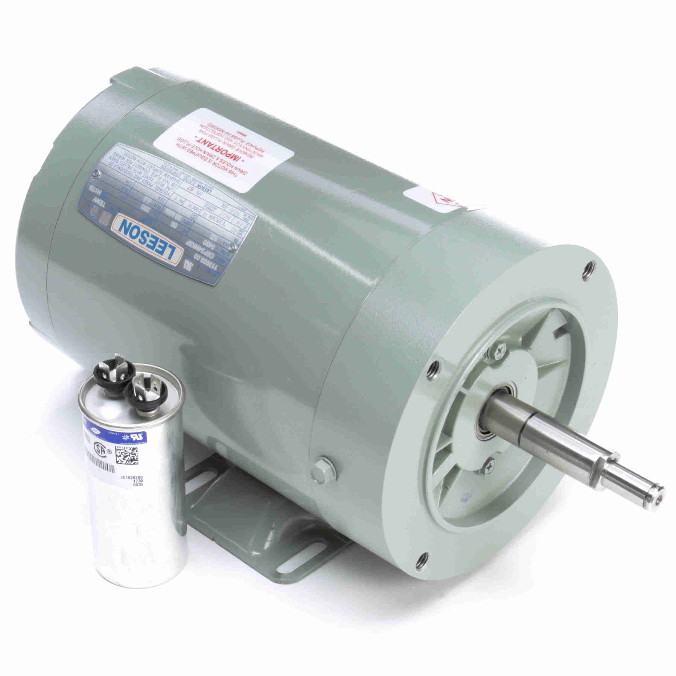 1/2HP Leeson Ag-Duty Milk Transfer Pump Motor