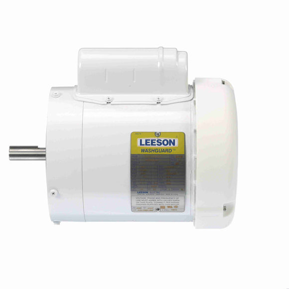 114313.00 Leeson Washguard Motor, 1/2HP, 1800RPM