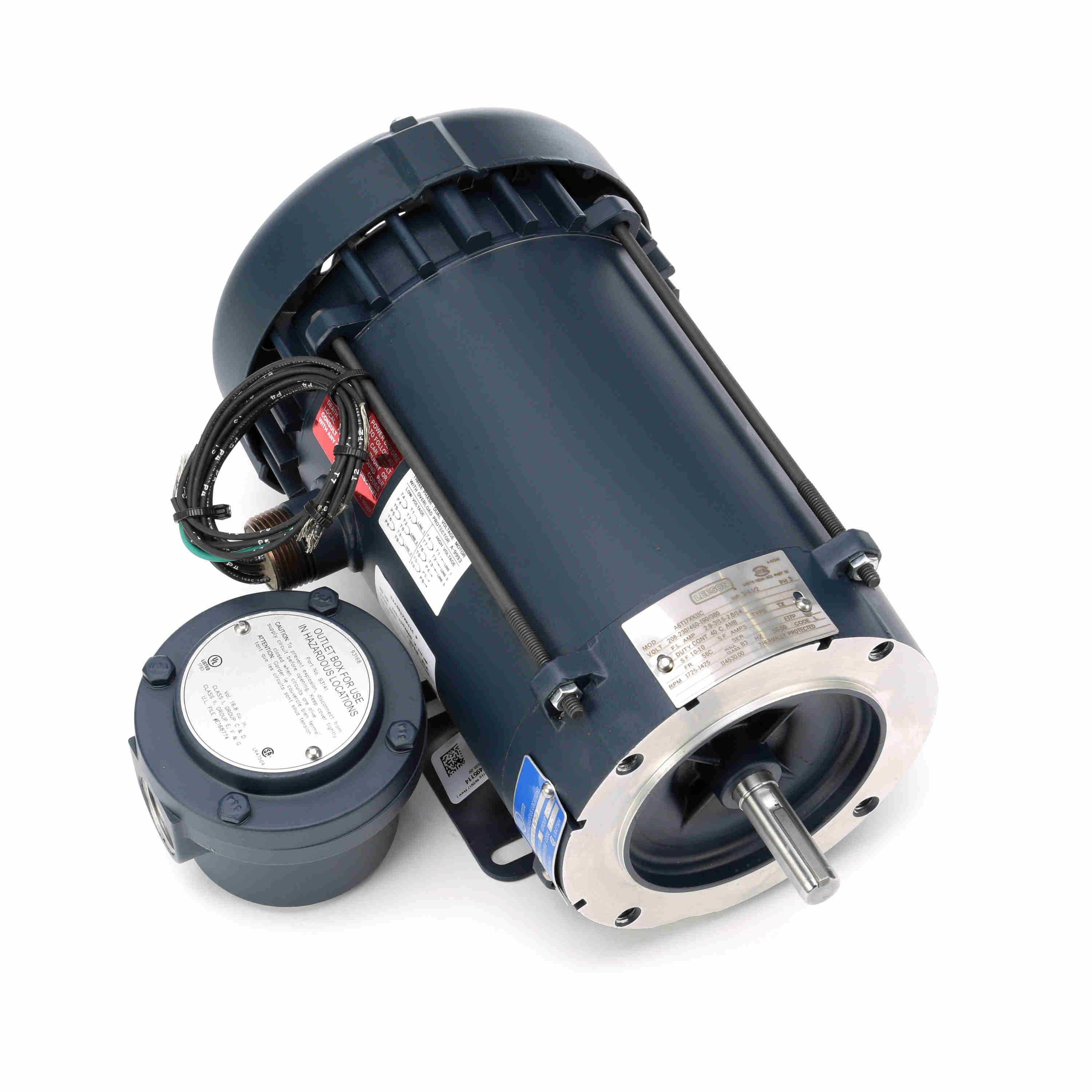114630.00 Leeson 3/4HP Explosion Proof Electric Motor, 1800RPM - 0