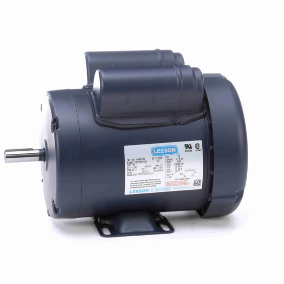 114933.00 Leeson 1HP Instant Reversing Electric Motor, 1725RPM