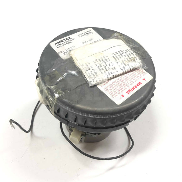 115977 Ametek Series Universal Vacuum Motor 10-92, 220V, Hertz 50/60