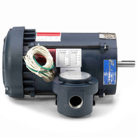 116190.00 Leeson 1/2HP Explosion Proof Electric Motor, 1800RPM