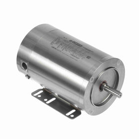 116343.00 Leeson  1/3HP Washguard All-Stainless Electric Motor, 1725RPM