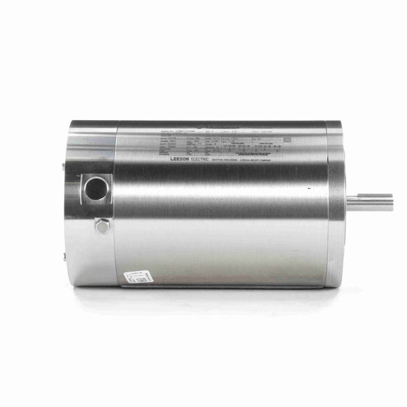 116351.00 Leeson 3/4HP Washguard All-Stainless Electric Motor, 1725RPM