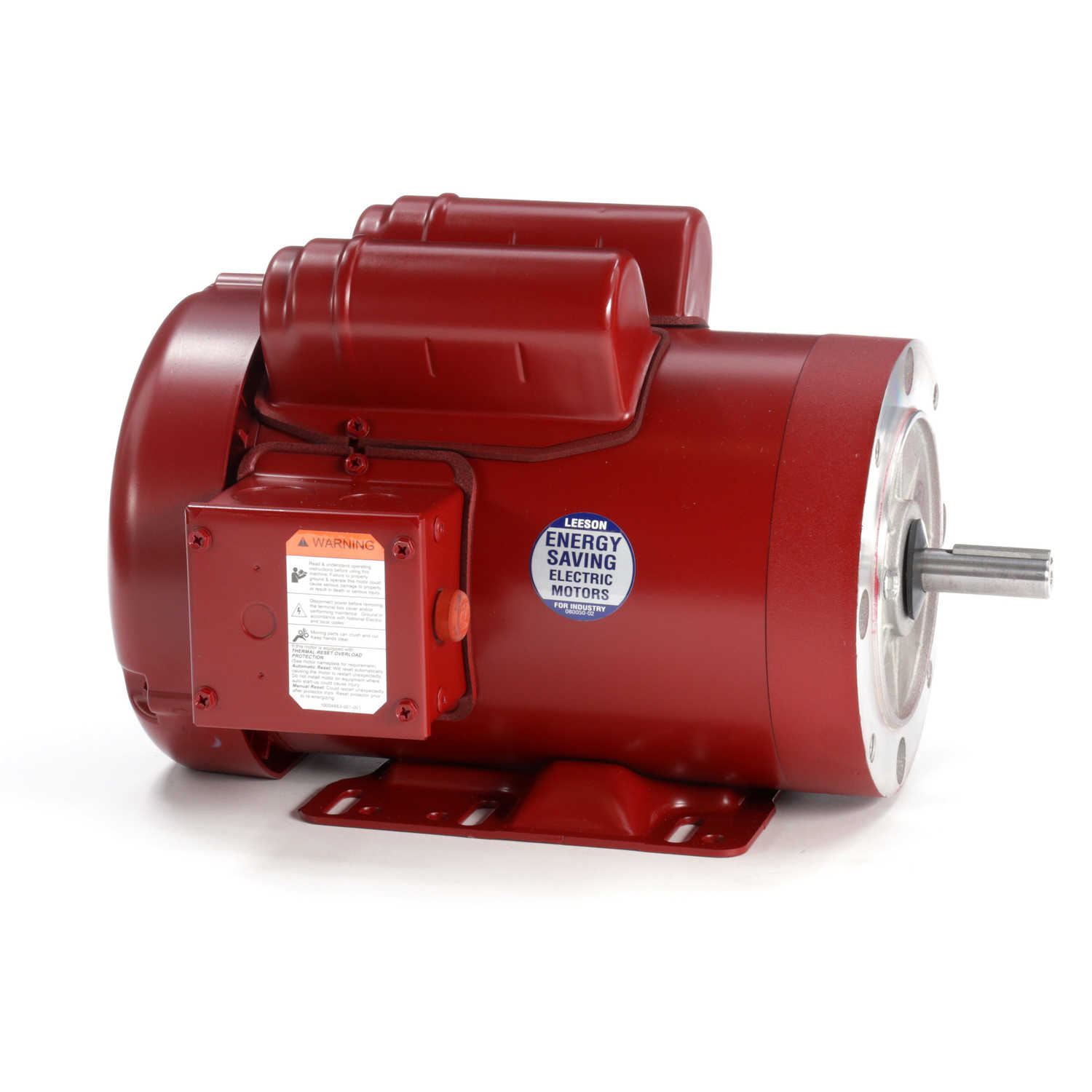 116489.00 Leeson 1.5HP Hi-Torque Agriculture Duty Electric Motor, 1800RPM - 0