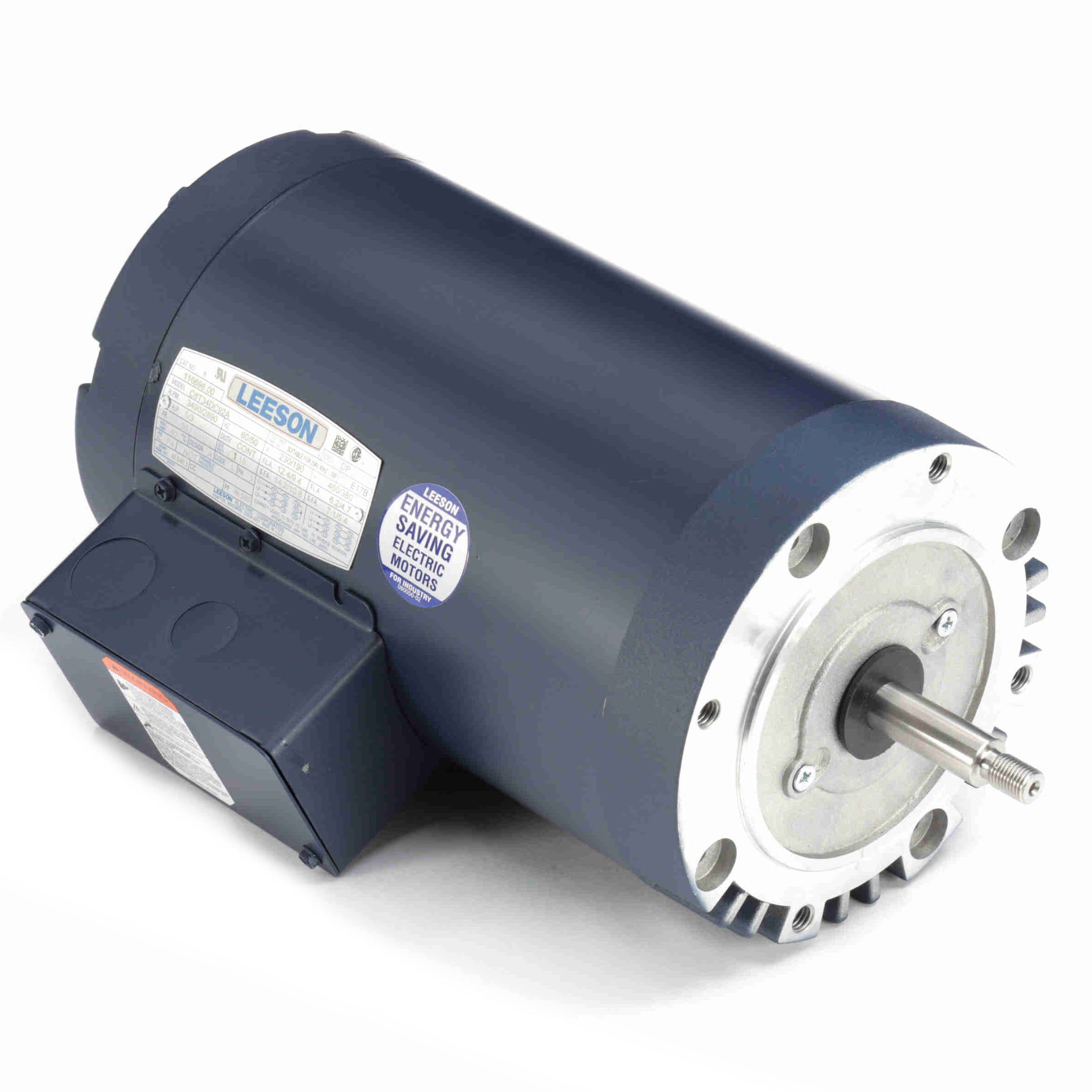 116698.00 Leeson 5HP Jet Pump Electric Motor, 3490RPM