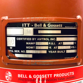 116784 B-85LA Bell & Gossett Pressure Expansion Tank - 0
