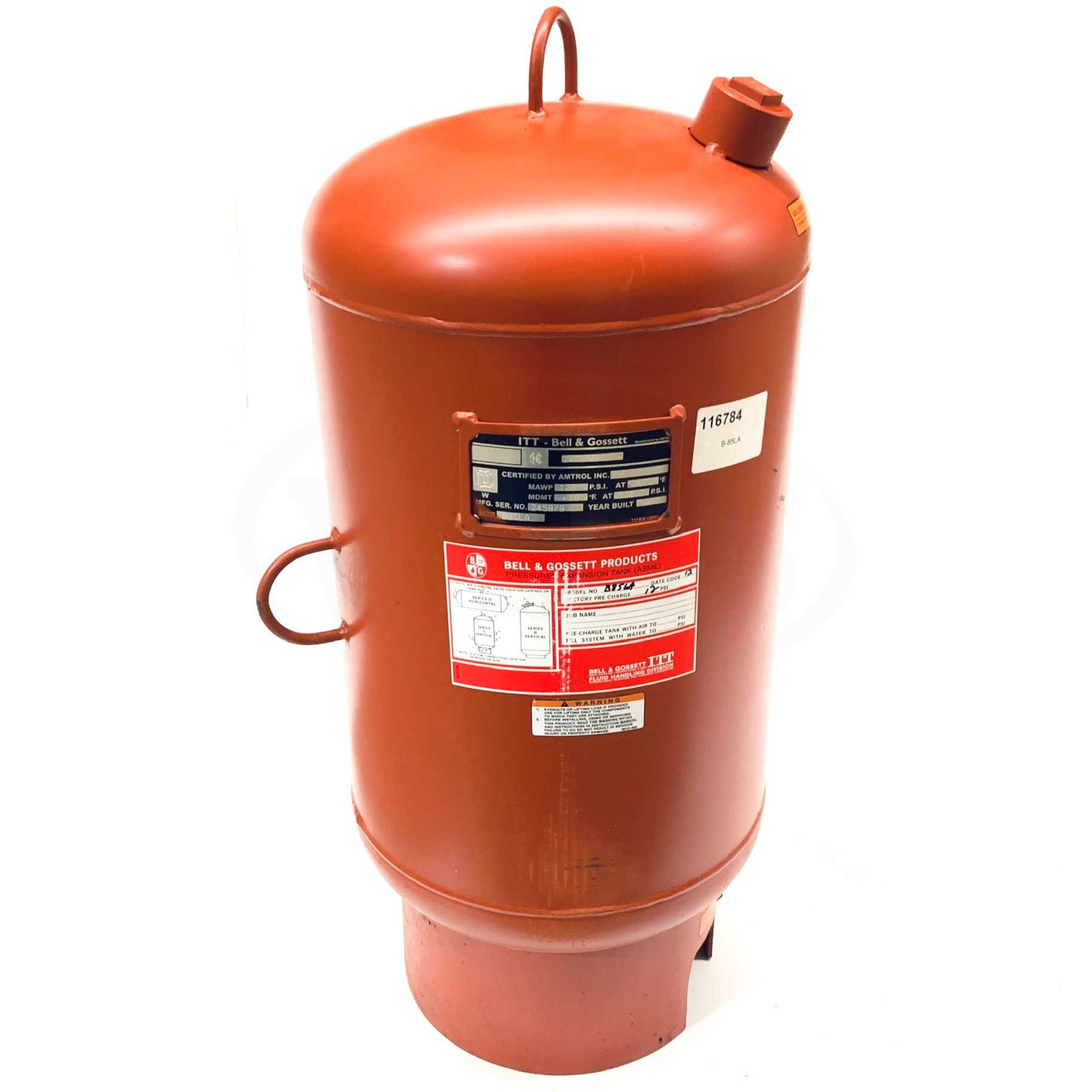 116784 B-85LA Bell & Gossett Pressure Expansion Tank