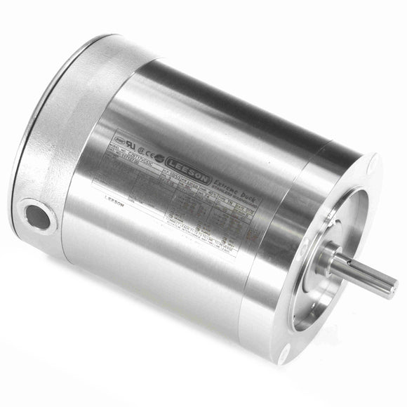 117127.00 Leeson 1/2HP Washdown Electric Motor, 1800RPM