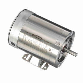117266.00 Leeson 1/2HP Washguard Stainless Steel Electric Motor, 1725RPM