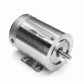 117275.00 Leeson 1/2HP Washguard Stainless Steel Electric Motor, 1140RPM