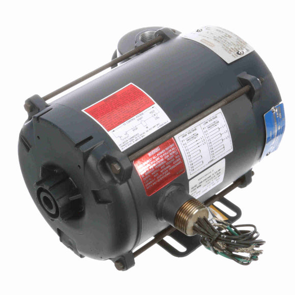 117859.00 Leeson 1/3HP Explosion Proof Electric Motor, 1800RPM