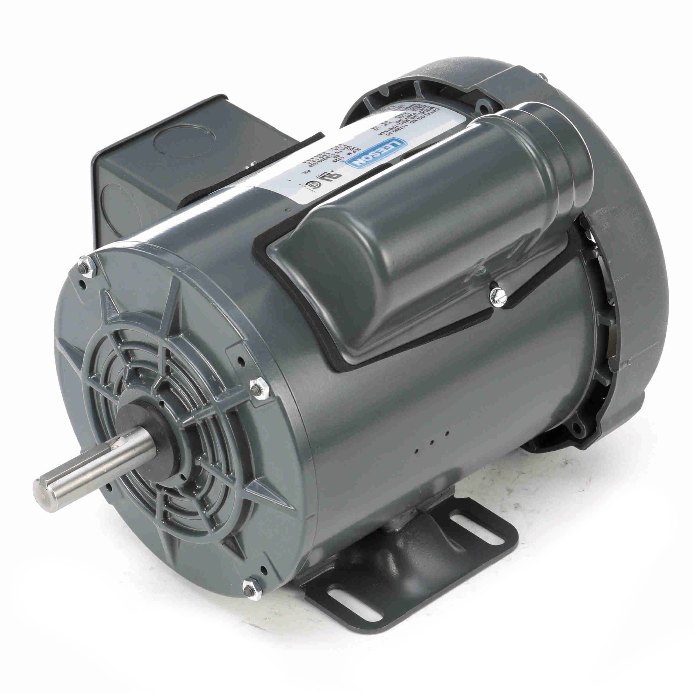 117862.00 Leeson 1/3HP Industry Agriculture High Torque Electric Motor, 1800RPM - 0