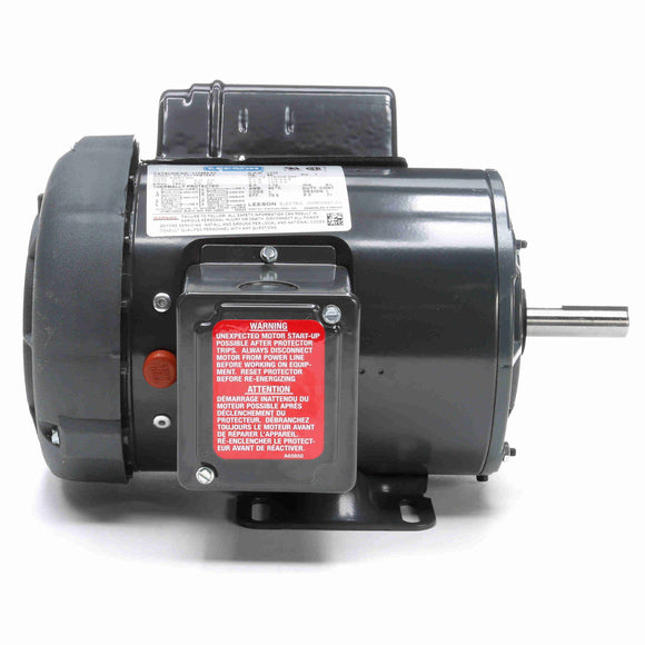 117864.00 Leeson 3/4HP Industry Agriculture High Torque Electric Motor, 1800RPM