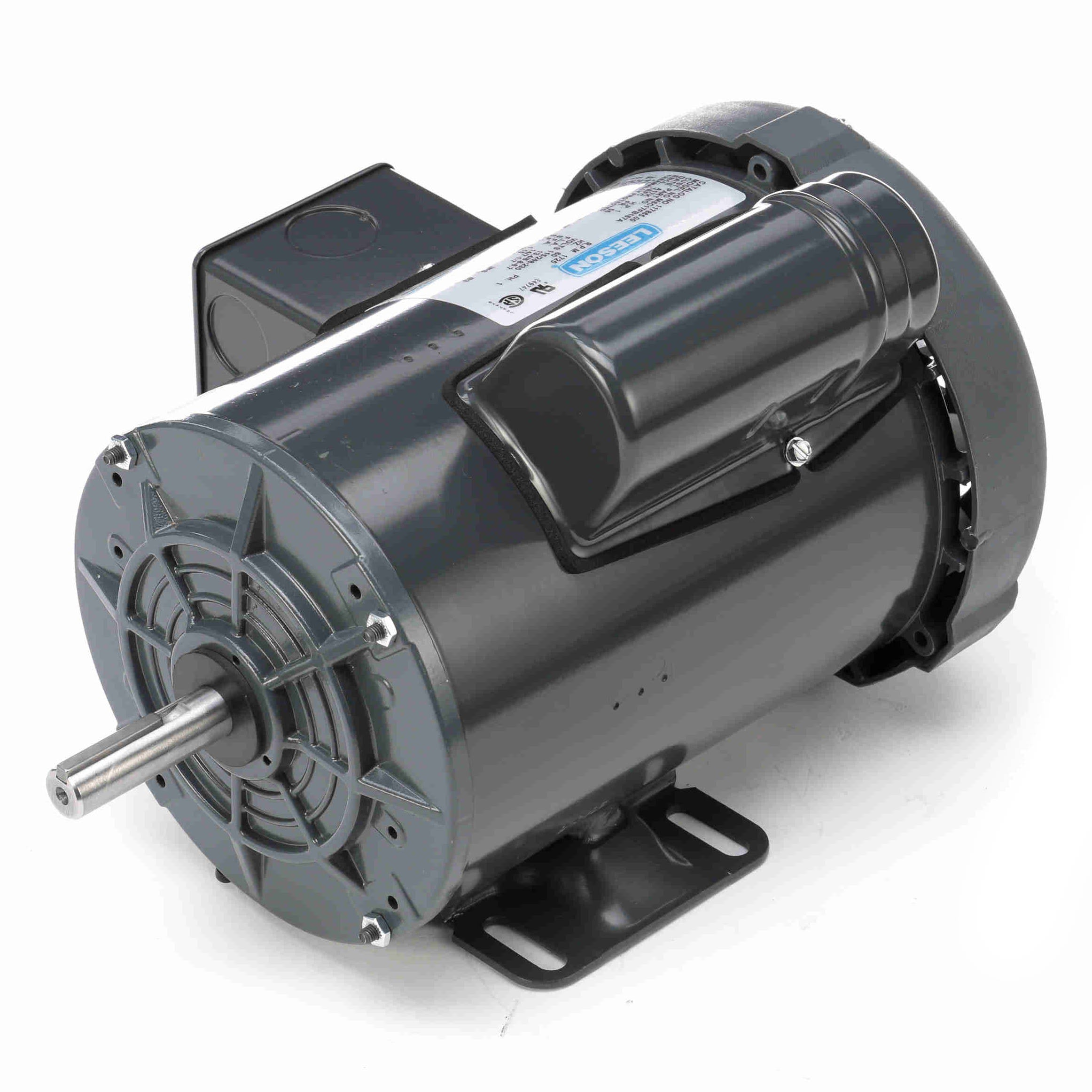 117865.00 Leeson 1HP Industry Agriculture High Torque Electric Motor, 1800RPM - 0