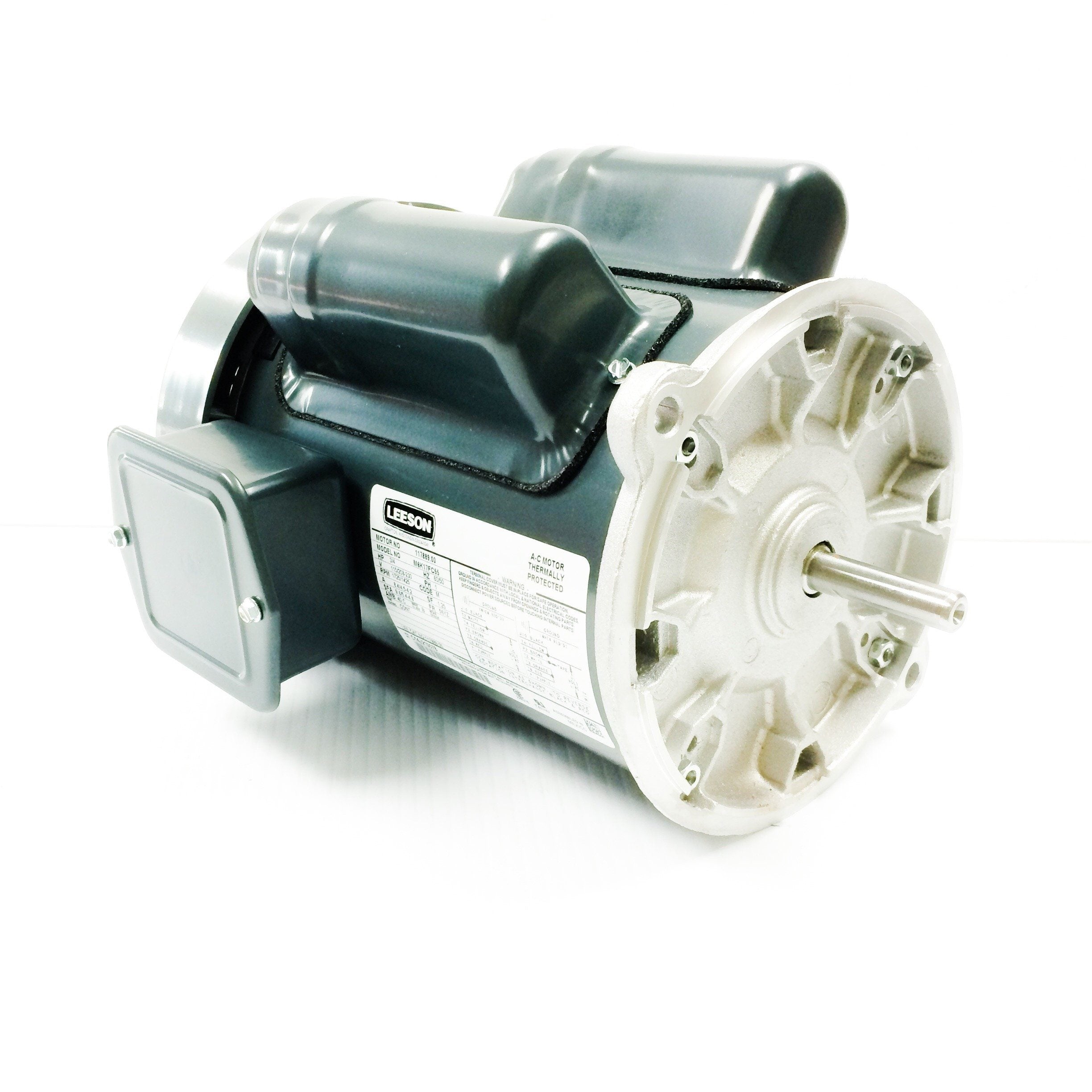1.5HP Leeson Ag-Duty Feed-Auger Drive Electric Motor