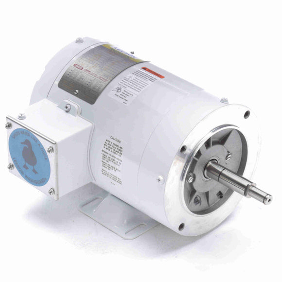 Obsolete 119232.00 Leeson 1HP Ag-Duty Milk Transfer Pump Electric Motor, 3600RPM