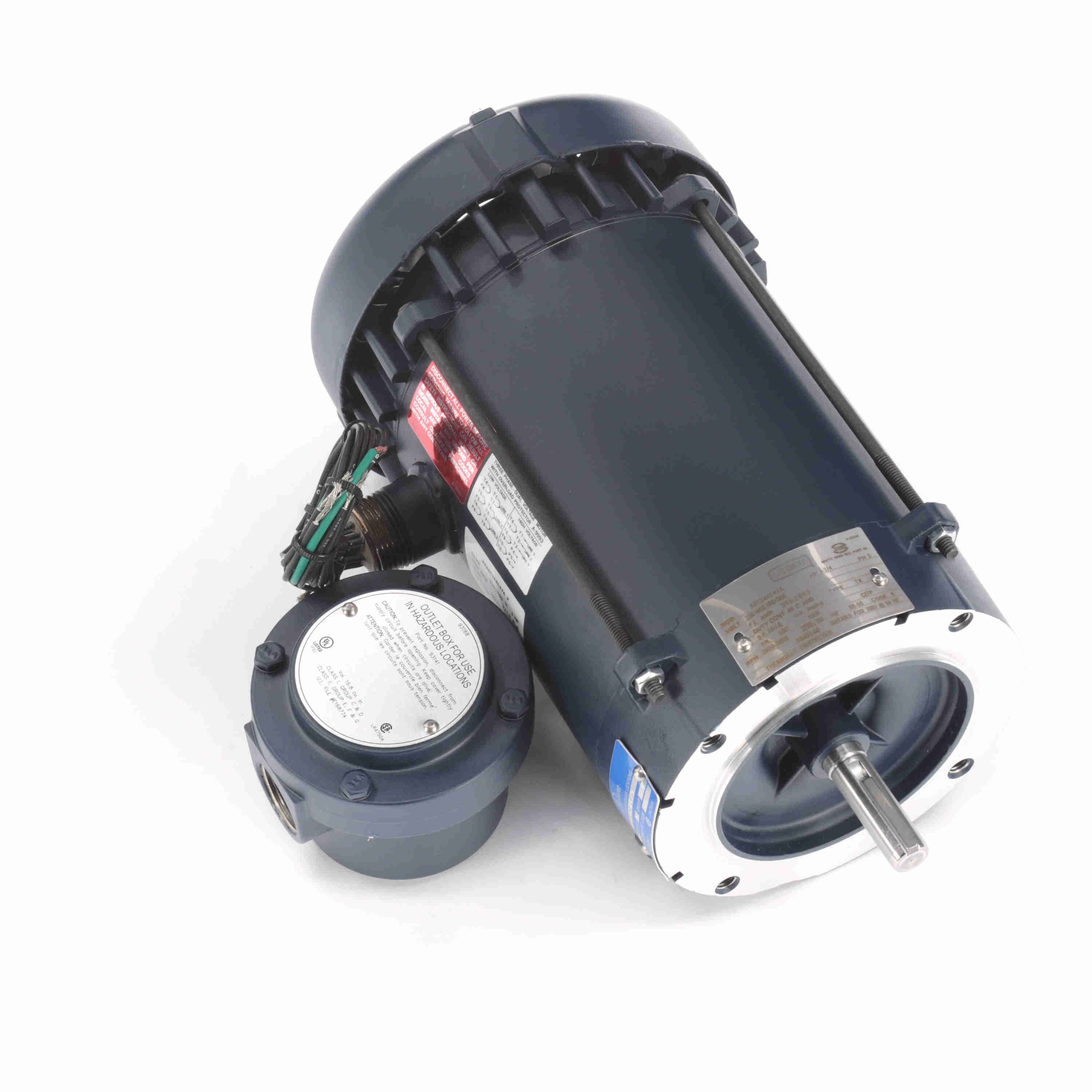 119422.00 Leeson 1HP Explosion Proof Electric Motor, 3600RPM