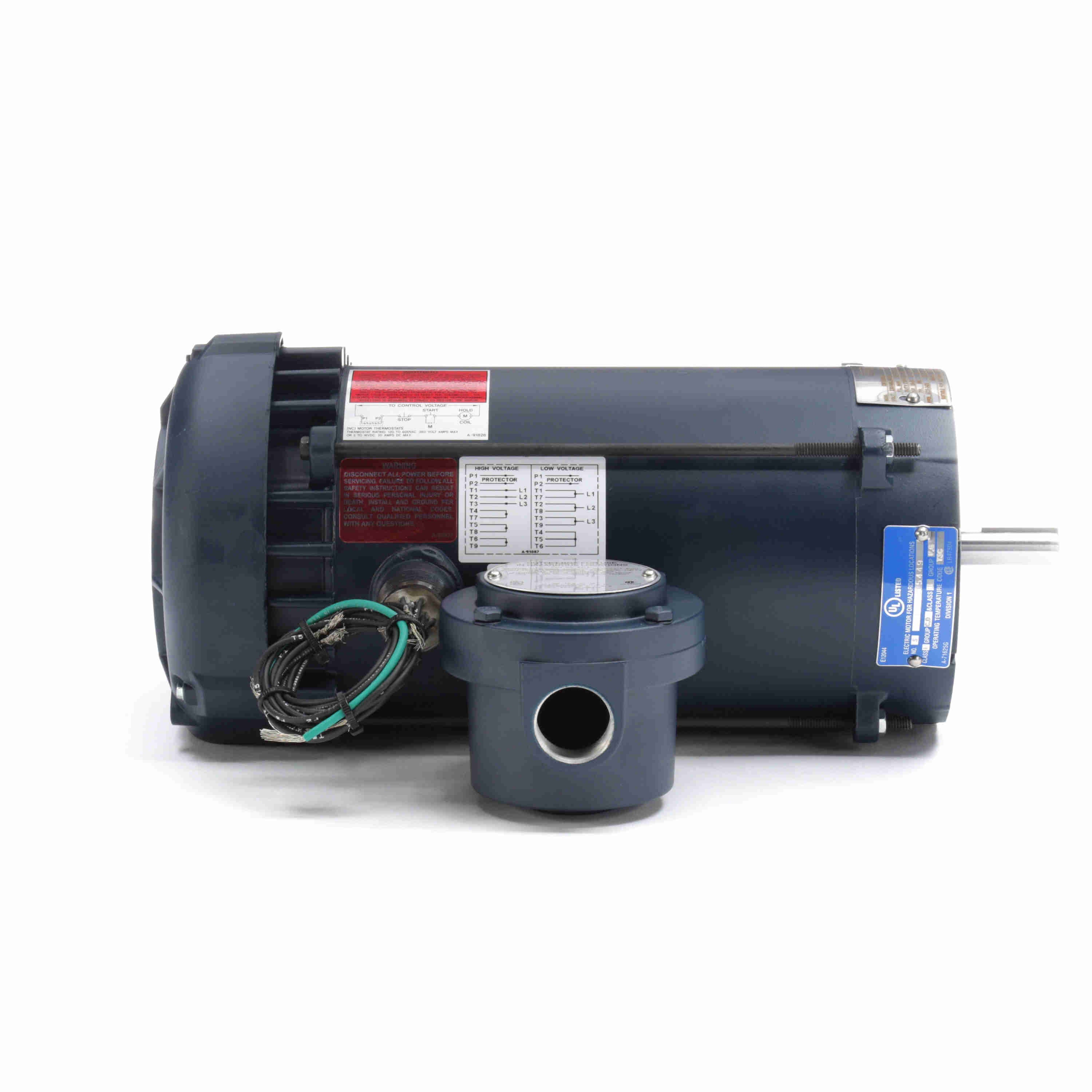 119423.00 Leeson 1HP Explosion Proof Electric Motor, 1800RPM - 0